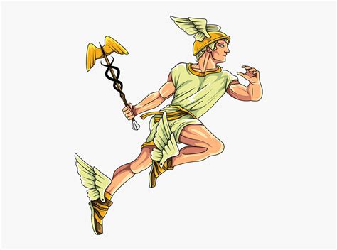 Hermes greek god clip art